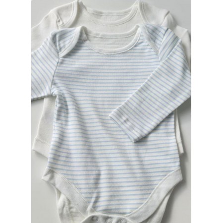 Комплект из 2х боди с длинным рукавом "Полоска"